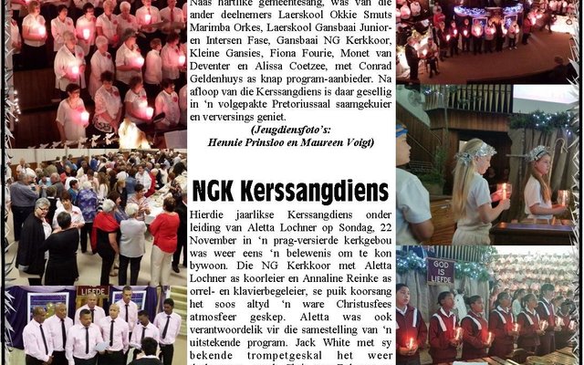 Gansbaai Kerssangdienste betower Collage deur Monica Hayes_1